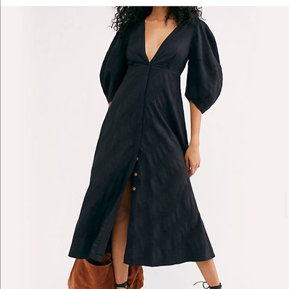 Free People Lydia Midi Dress